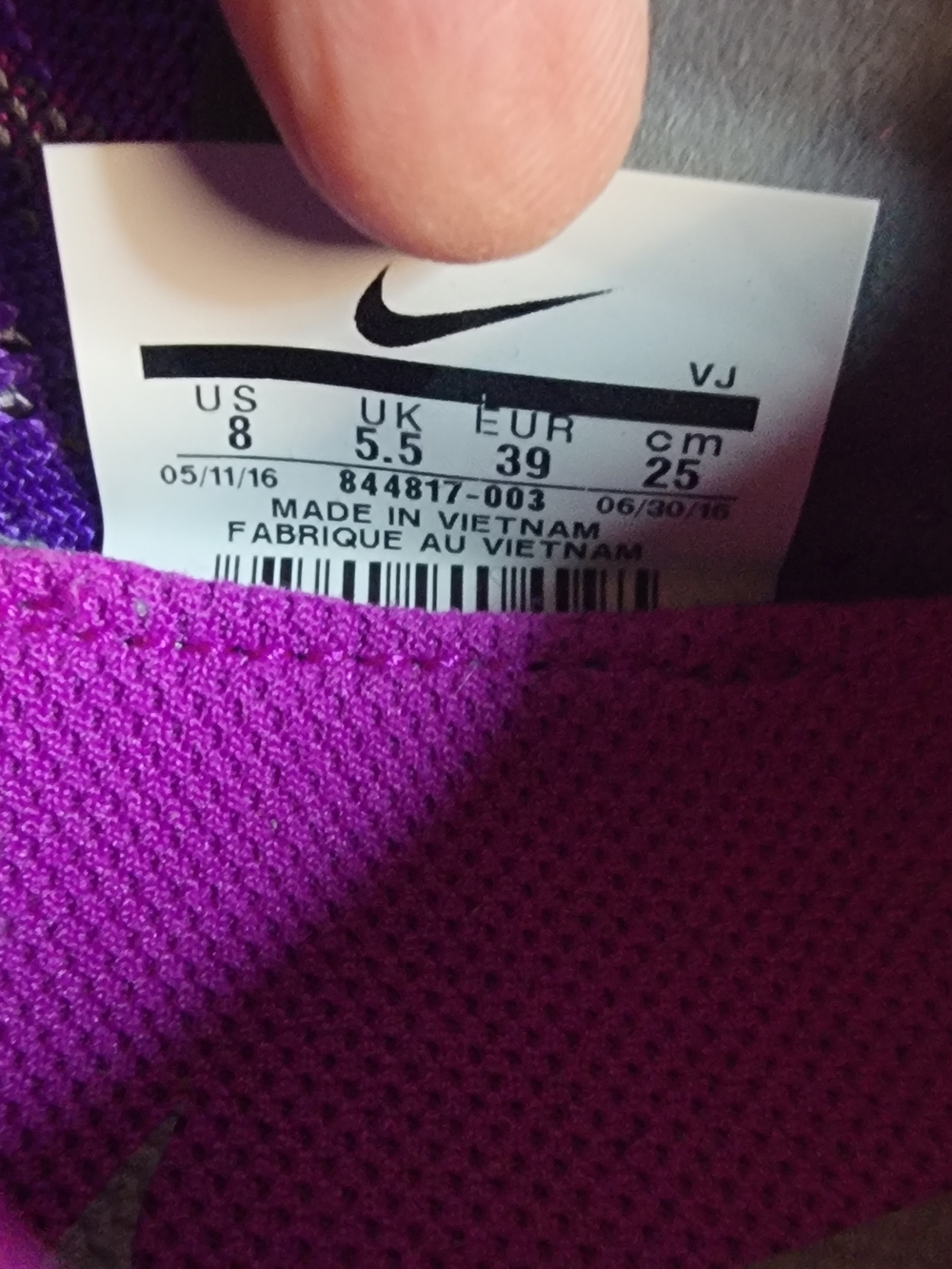 Nike Free TR Focus Flyknit Training Shoes Size 8 - Picture 5 of 13